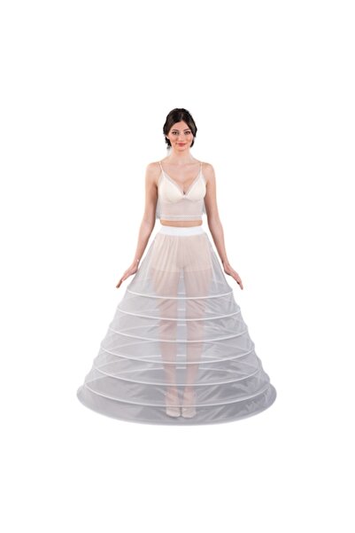 OEM Crinolina 7 cercuri Altesse, white, universal size