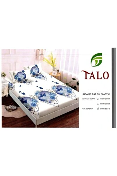 Hotel Supplier Finet Sheet with Elastic and 2 Pillowcases HP51