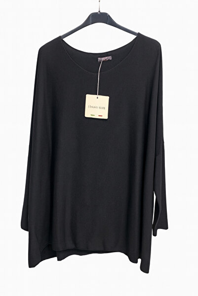 TAŞDELEN AVM Thin Texture Low Sleeve Italian Sweater