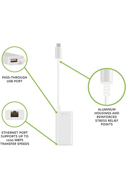 Moshi USBC to Gigabit Ethernet Adapter