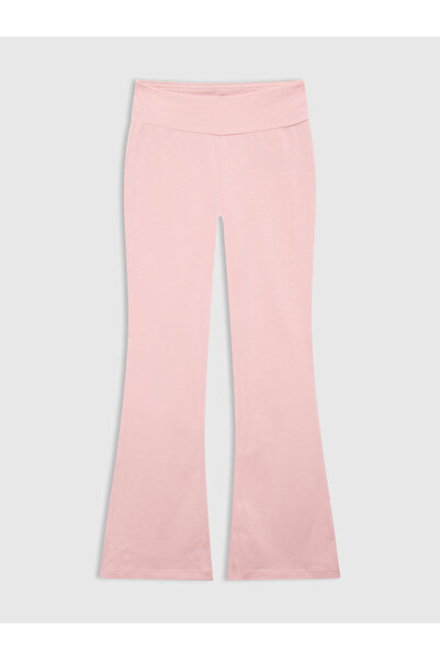 GAP Kız Çocuk Pembe Flare Leggings Tayt