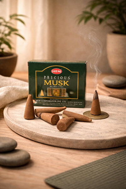 Hem Tütsü Misk Kokulu Konik Tütsü – 10 Adet