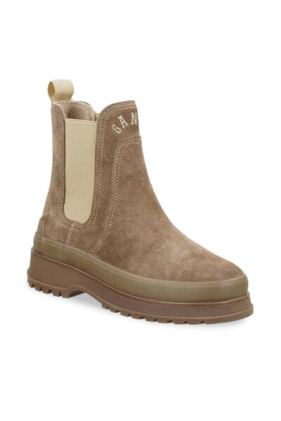 Gant Ghete Chelsea pentru femei, bej rece, G183 31553084