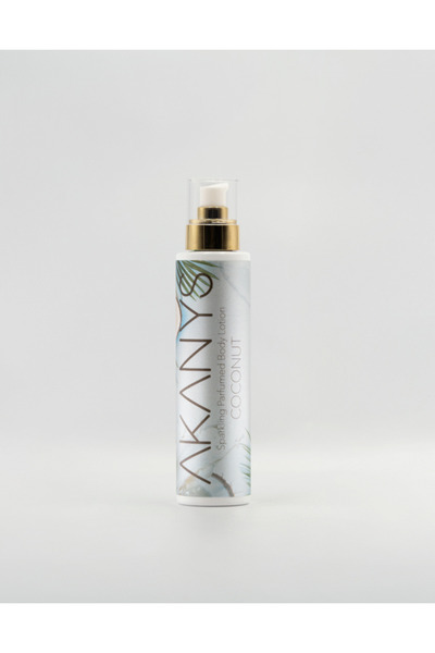 AKANYS Loțiune de corp cu sclipici și aromă de cocos 300ml