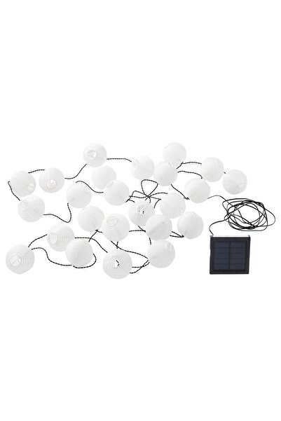 IKEA SOLARVET LED Light Garland 24 Bulbs