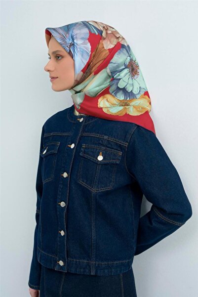 Armine Eșarfă din mătase pură tip twill 9503D 59