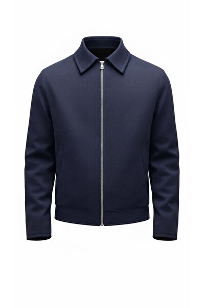 Plus Scorpion Чоловічий сезонний піджак на блискавці – сорочка з жорсткою тка...