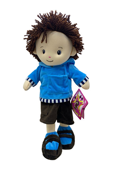 JPT Blue Hoodie Boy Doll with Musical Feature