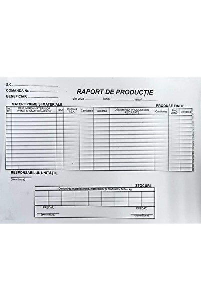 DanyCris A4 horizontal production report (Dany Cris)