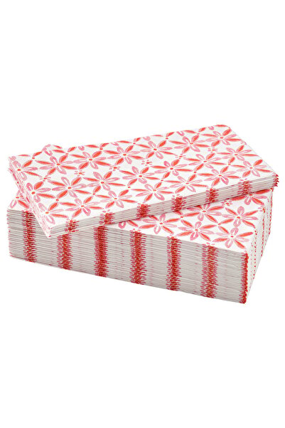 IKEA SMÖRFISK Paper Napkin, Multicolor, 38 x 38 cm