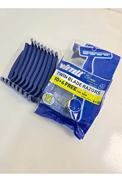 WETELL Weetil Men's Razor Blades - Pack of 16 for Precise and Smooth Shaving