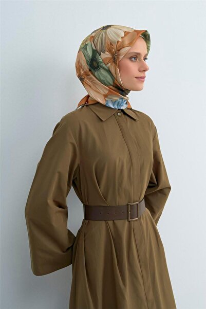 Armine Eșarfă din mătase pură tip twill 9503D 57