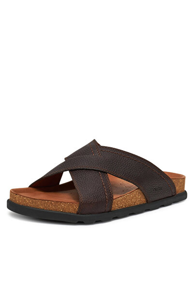 Rieker men's brown flip-flops 21192-25