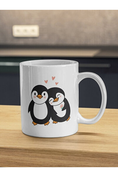 Nehir Komik Karikatürlü, Espirili, Sevgililer Günü,Porselen Kupa Bardak-1 ADET