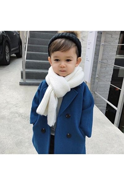 kizu Navy blue coat for boys, elegant and warm 2-6 years