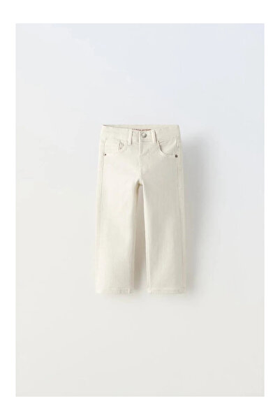 kidstalya Cream Unisex Kids' Pants (2/7 Years)