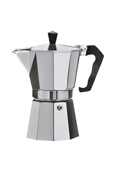 OEM Aluminum stovetop espresso maker, 6 coffee cup capacity, 17 cm, ergonomic...