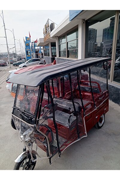 CNC Ser branda şeffaf elektrik li motorsiklet kapama bradası