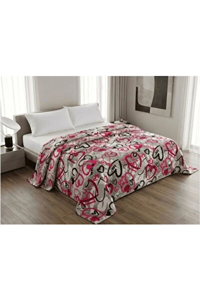 AURALIV ® Love Hearts Design Bedspread