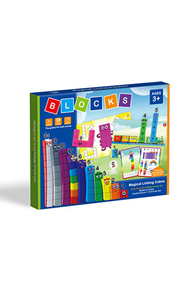 Generic Number Blocks Math Cubes 1-10 Activity Set, Mathematics learning, Cou...