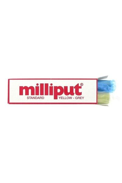 Milliput 01 Standart Tip Çift Bileşenli Epoksi Putty Macun - 2x56=112 Gram