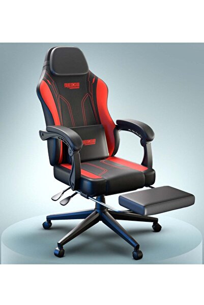 DROGO Ergonomic Gaming Chair,Video Game Chair with Linkage Armrest, Footrest ...