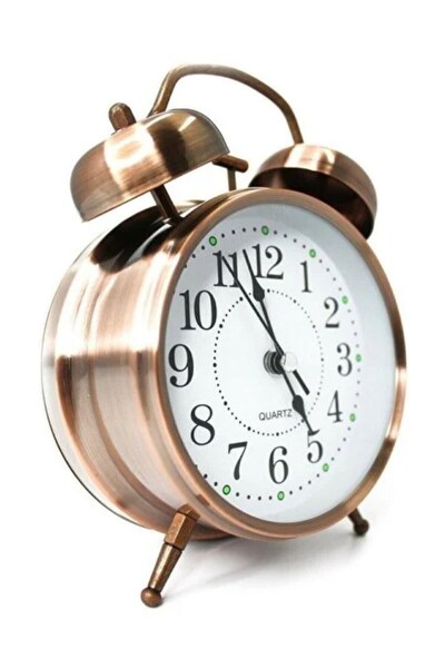 Buffer ® Nostaljik Çalar Saat – Retro Tasarım, Sessiz Akan Mekanizma, Yüksek ...