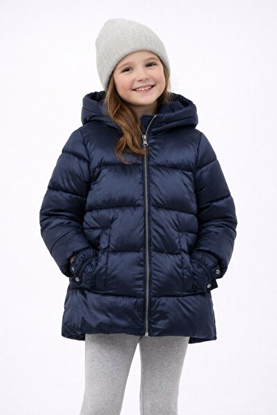 MAYORAL Kız Çocuk Su ve Soğuk Geçirmeyen Eldivenli Şişme Mont