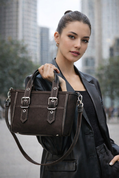 begush canta Kadın Günlük Kullanıma Uygun Uzun Askılı El ve Omuz Çantası