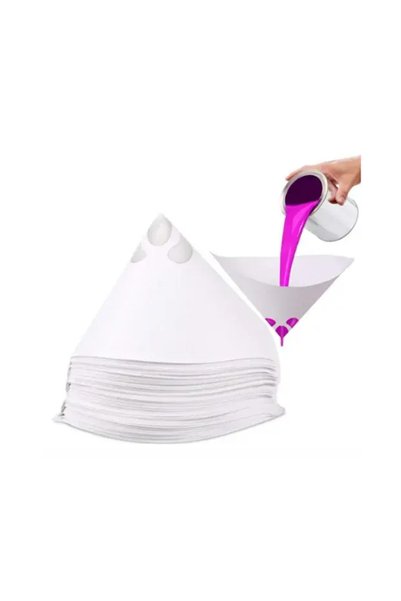 SGS High Quality 190 Micron Paper Paint Strainer-5 Pcs