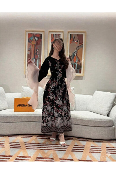 ARENA-SA Women's embroidered evening dress