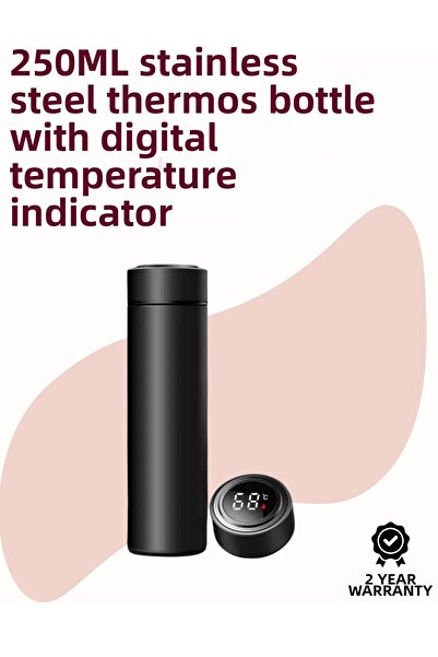 Epilons Termos cu afișaj digital care păstrează căldura pentru o perioadă lun...