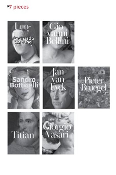 Marvel مجموعة بطاقات بريدية للوحات فنية أيقونية (7 قطع)