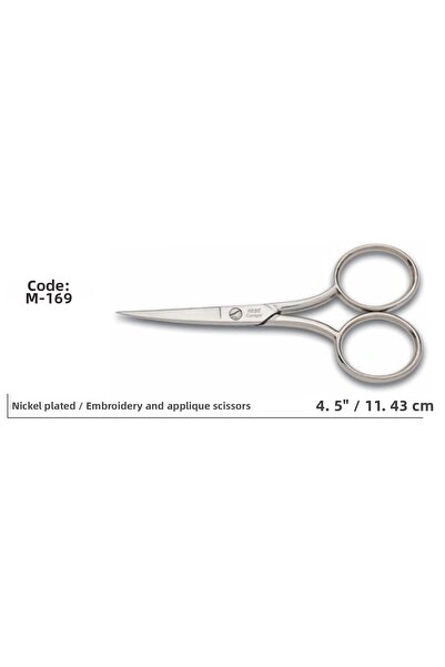 Skygo Rose Europe Low Thick Embroidery Scissors Super Quality No:4,5 11.43 cm