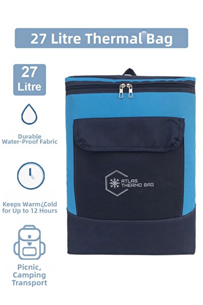 Wallery Bags حقيبة ظهر حرارية عازلة للحرارة بسعة 27 لترًا عازلة للحرارة لحقائ...