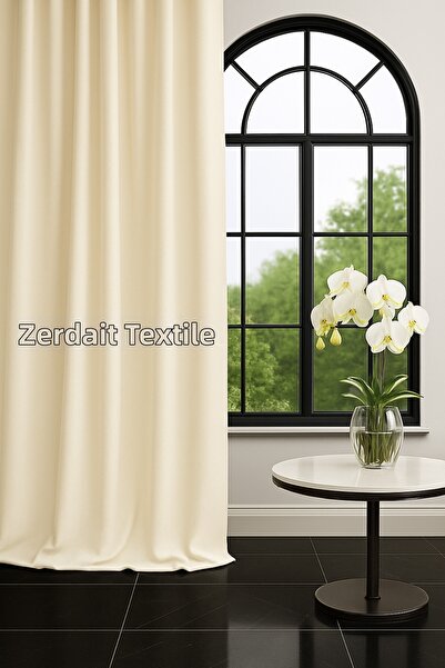 ZERDALİTEKSTİL فاخر الأول ستارة ساتان كريمية مصنوعة حسب الطلب