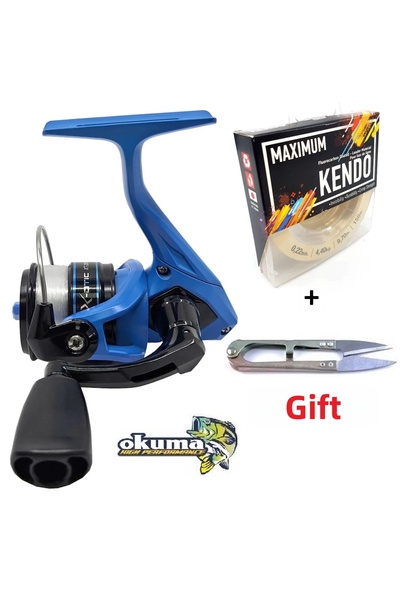 Oslo Μηχάνημα ψαρέματος Okuma X-Otic XT-20EB 1BB με πετονιά από σχοινί