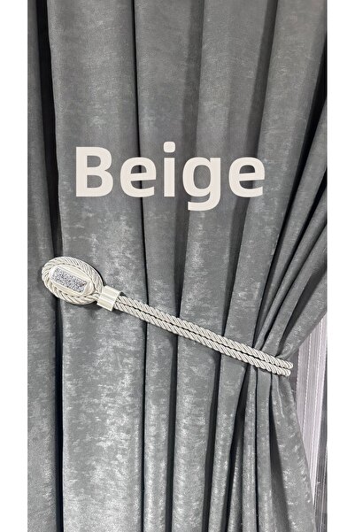 Helezoni Curtain Retractor Magnetic Luxury Stone Magnet Curtain Accessory 1 P...