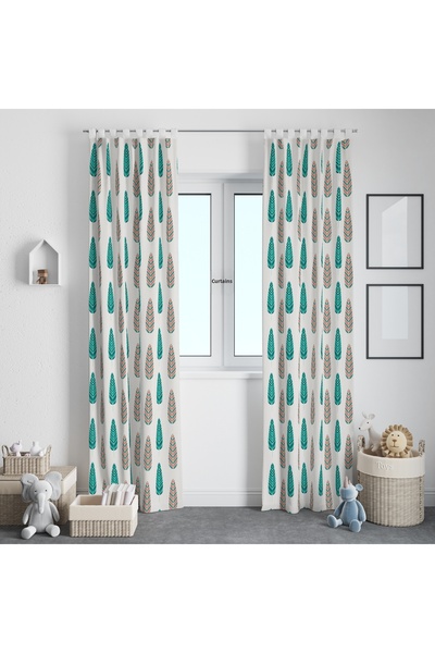 Viadela Luxury Background Curtain - Glamorous Elegance and Elegance (Single W...