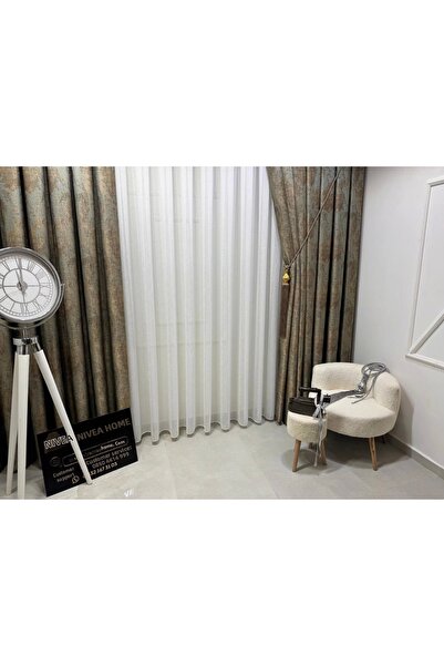 NİVEMESHOME TUL DE IN EYMES SEZER DESIGN DESERT 1/3 PERDEA TUL PLIAT APM