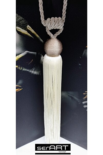 serART Κουρτίνα φόντου Διπλή κουρτίνα Σειρά Ολοφεγγαριστή Σειρά Braçhol Cream...