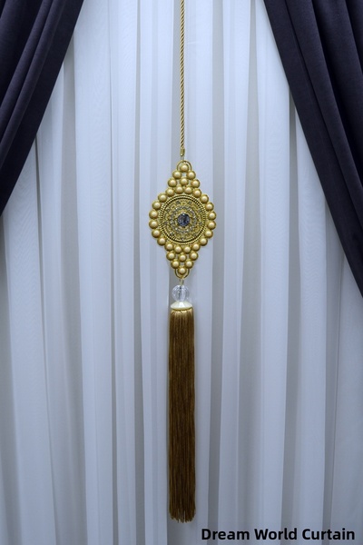 Hayal Dünyası Design special, cu detalii din perle, ornament pentru perdea, a...