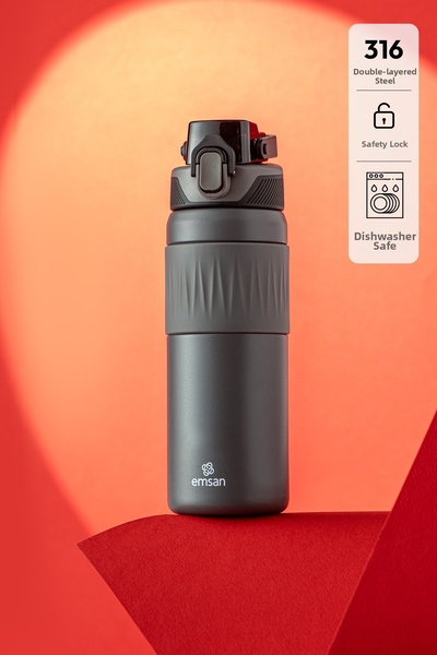Emsan Sportline Thermos Gray 590 ml