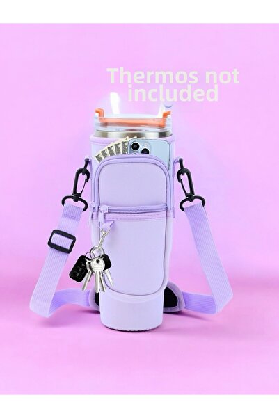 ÇAKRA Geantă termoizolantă și curea de umăr compatibile cu Stanle Quencher și...