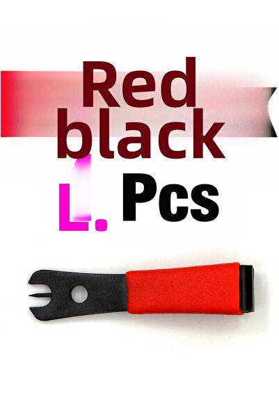 Choice أداة قص وقص خيط صيد الذباب من MNFT باللونين الأحمر والأسود مع إبرة عين...