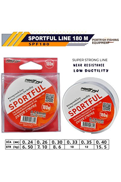 Port Fish Fir de pescuit FishSportful Misina 180 m 0,35