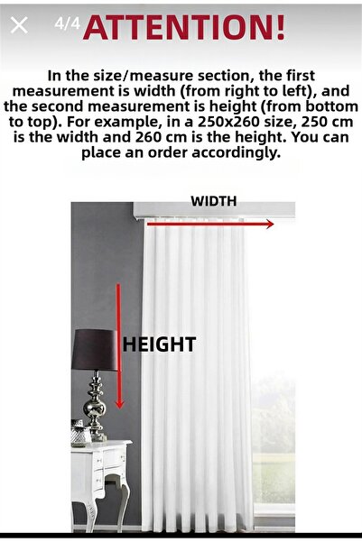 Karesi READY TO USE CHAINED MEDIUM PLEATED 1X2,5 TULLE CURTAIN