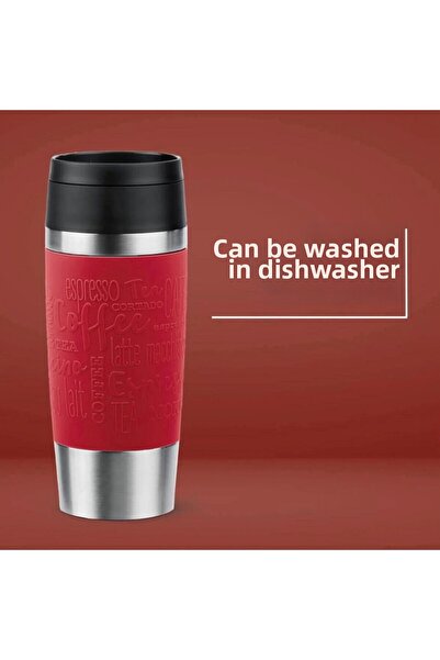 MATMEL Travel Mug Thermos - Red - 360 ml