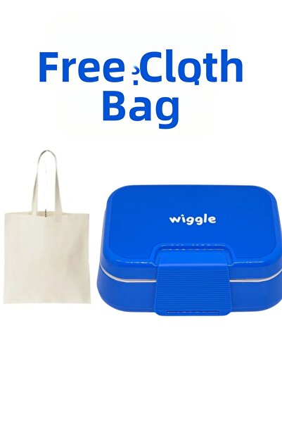 WİGGLE 1030ml Lunchbox New Collection Single Layer 2 Compartment Stainless St...