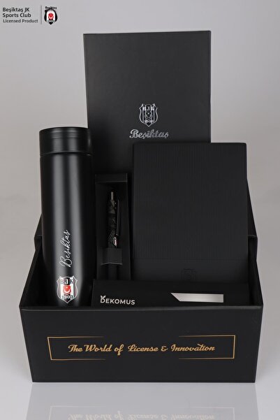 Beşiktaş Licenssed Special Boxed Premium 500 ml Steel Thermos, Leather Agenda...